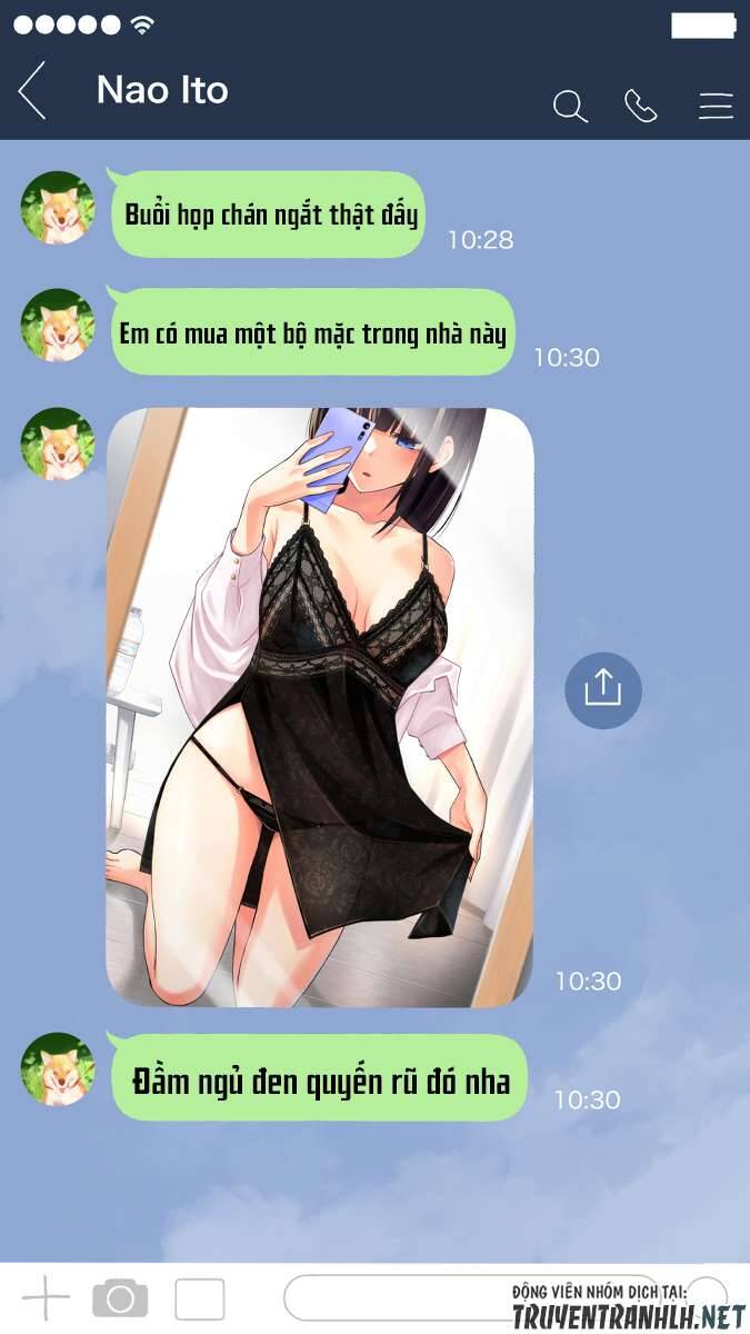 Nhỏ Kouhai Cứ Báo Cáo Màu Sắc Cho Tôi Mỗi Sáng Chapter 7 - Trang 1