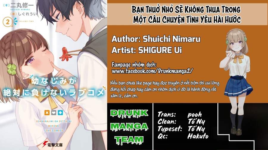 Bạn Thuở Nhỏ Sẽ Không Thua Trong Một Câu Chuyện Tình Yêu Hài Hước Chapter 20 - Trang 1