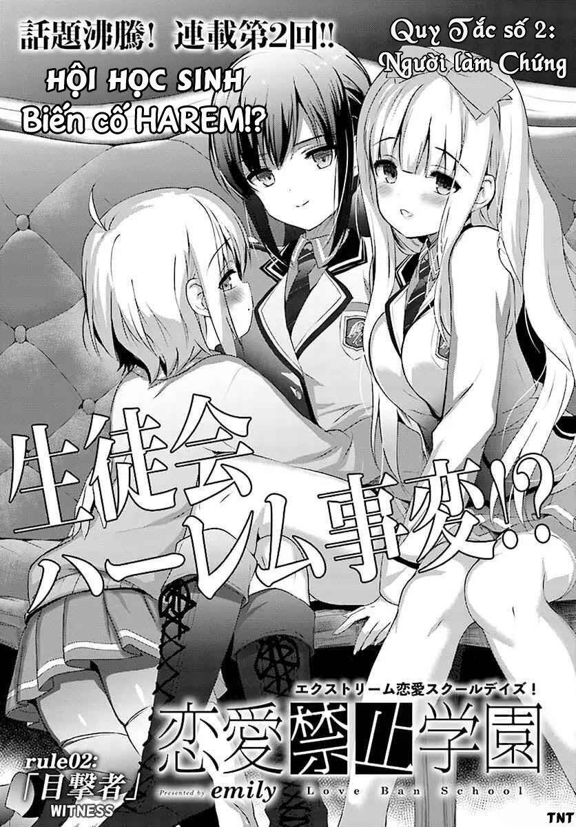 Renai Kinshi Gakuen Chapter 2 - Trang 1
