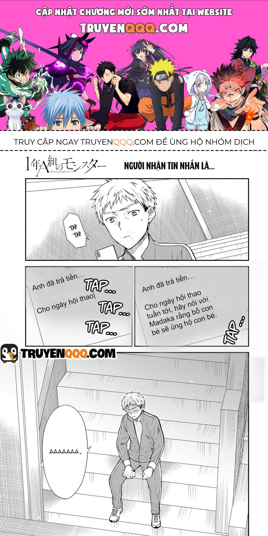 1-Nen A-Gumi No Monster Chapter 54 - Trang 0
