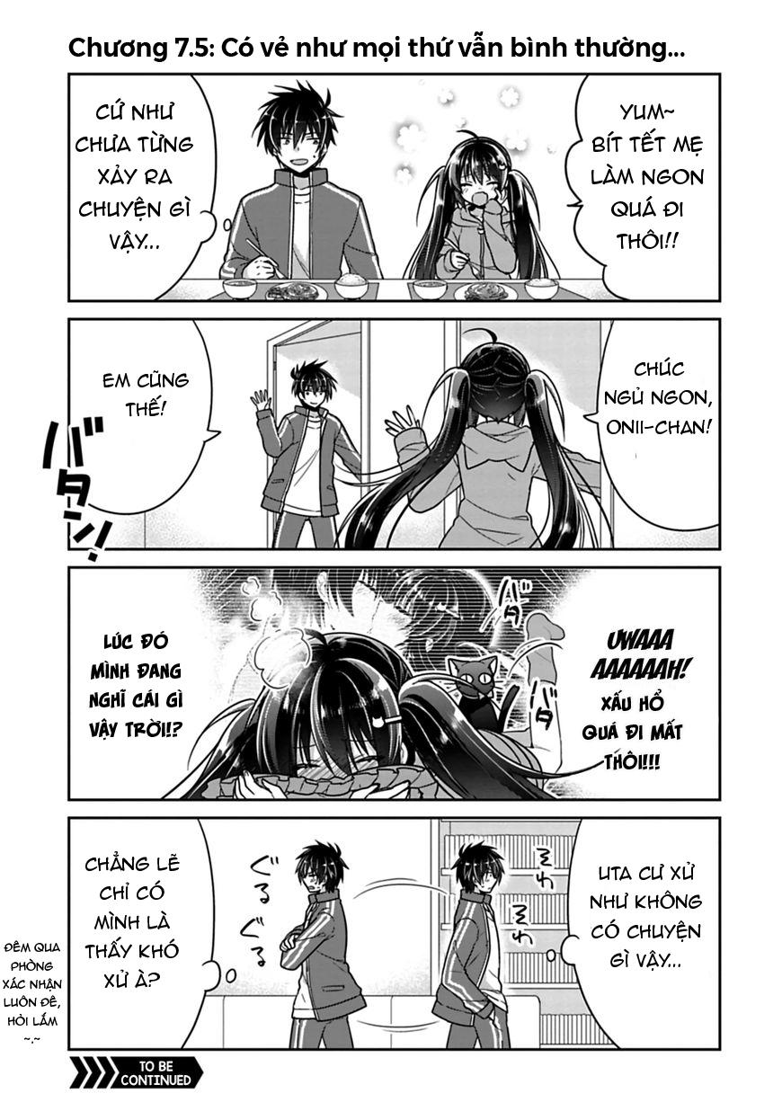 Siscon Ani To Brocon Imouto Ga Shoujiki Ni Nattara Chapter 7.5 - Trang 0
