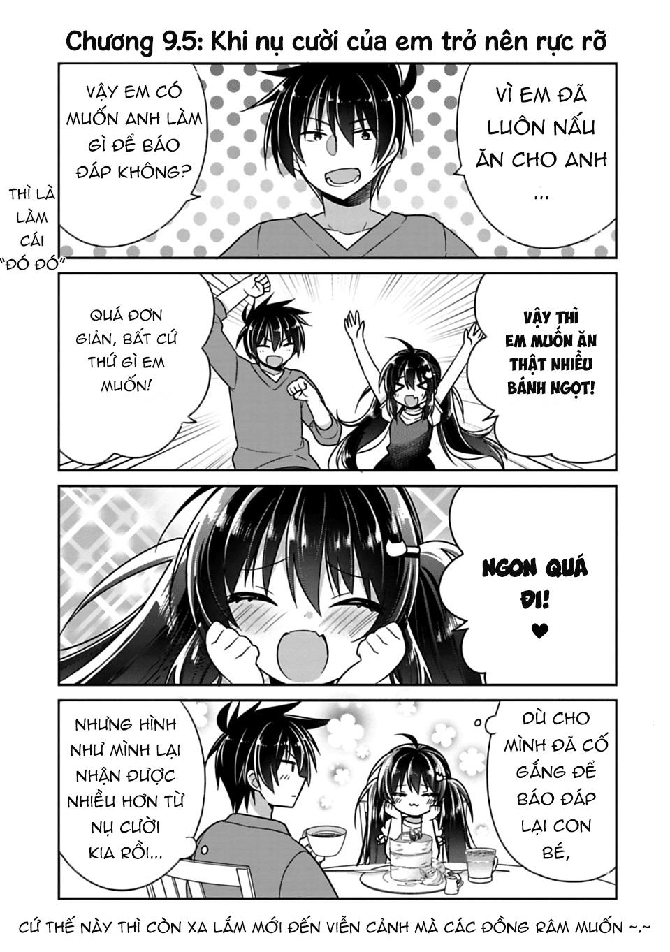 Siscon Ani To Brocon Imouto Ga Shoujiki Ni Nattara Chapter 9.5 - Trang 0