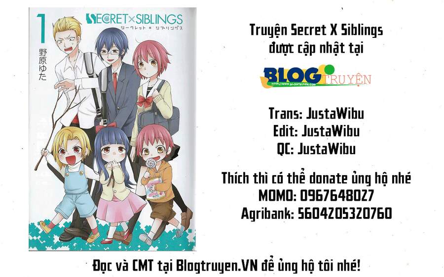 Secret X Siblings Chapter 1 - Trang 1