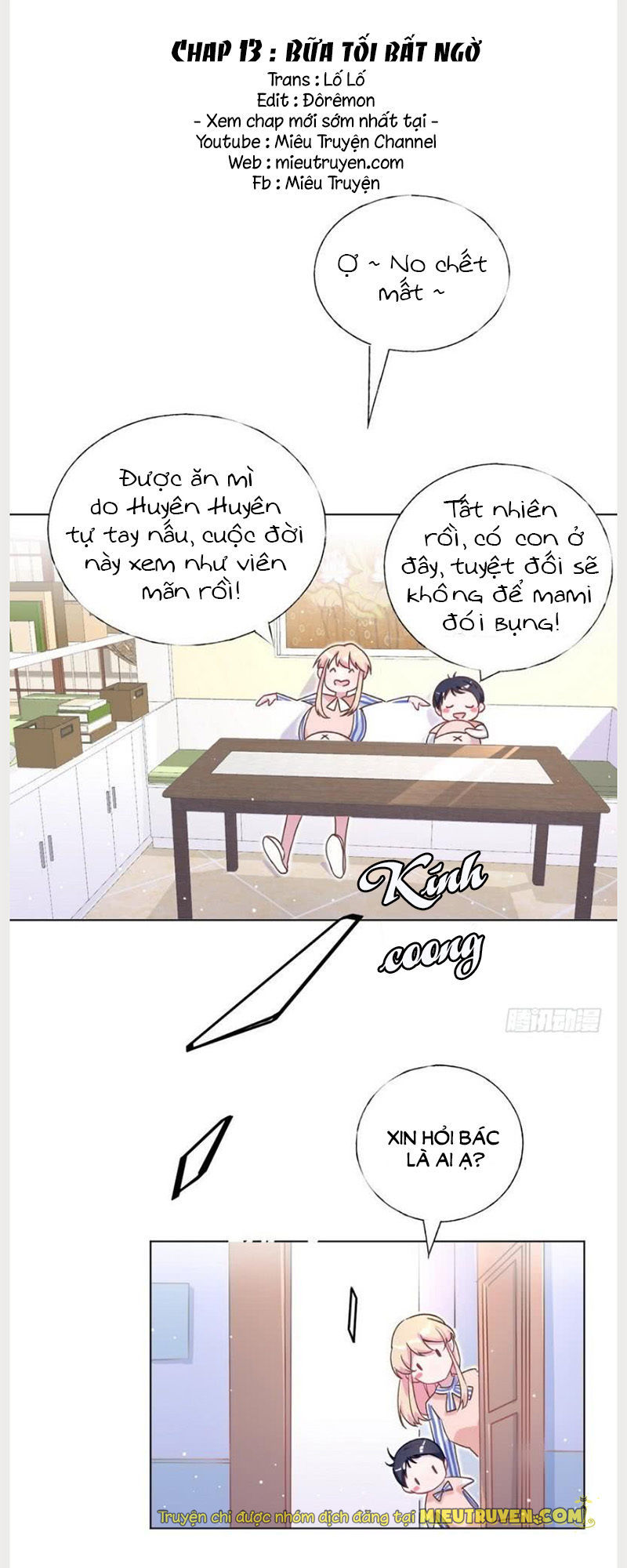 Baba Đẹp Trai Trên Trời Rơi Xuống Chapter 13 - Trang 1