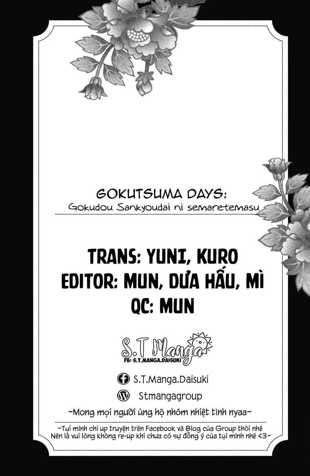Gokutsuma Days: Gokudou Sankyoudai Ni Semaretemasu Chapter 2 - Trang 0