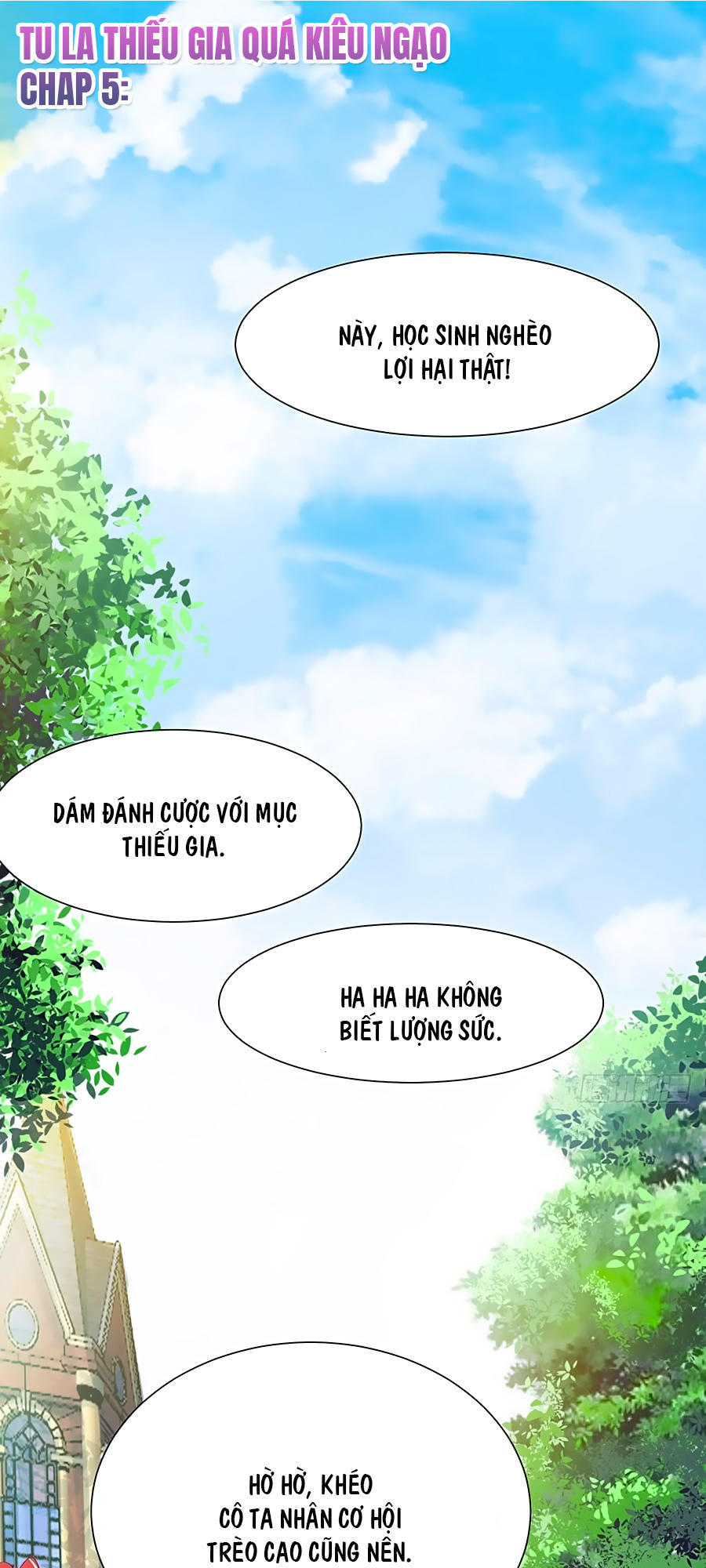 Tu La Thiếu Gia Quá Kiêu Ngạo Chapter 5 - Trang 0