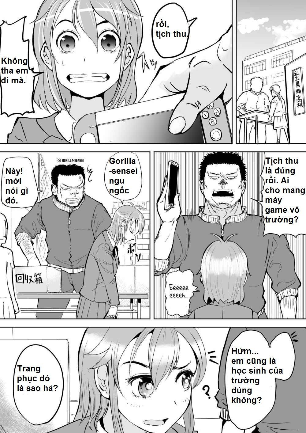Manga Về Giáo Viên Thể Dục Lẽ Ra Phải Chết Đầu Phim Kinh Dị Chapter 1 - Trang 0