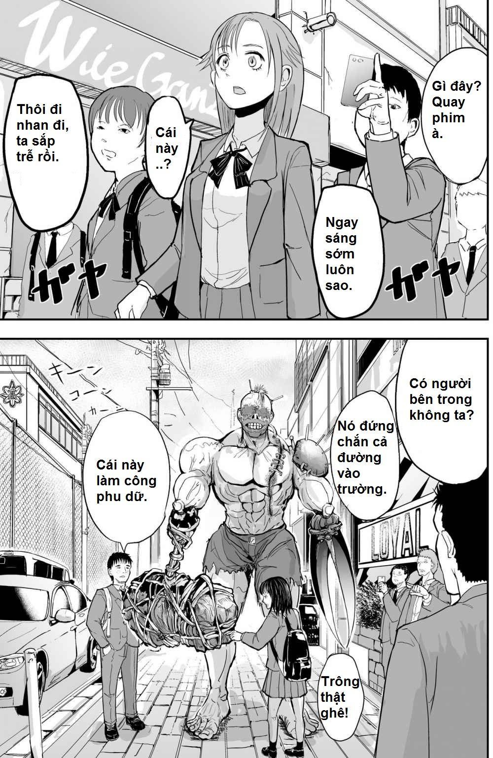 Manga Về Giáo Viên Thể Dục Lẽ Ra Phải Chết Đầu Phim Kinh Dị Chapter 6 - Trang 0