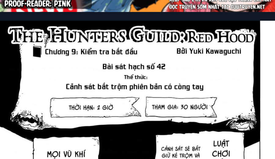 Hội Thợ Săn: Khăn Đỏ Chapter 9 - Trang 1