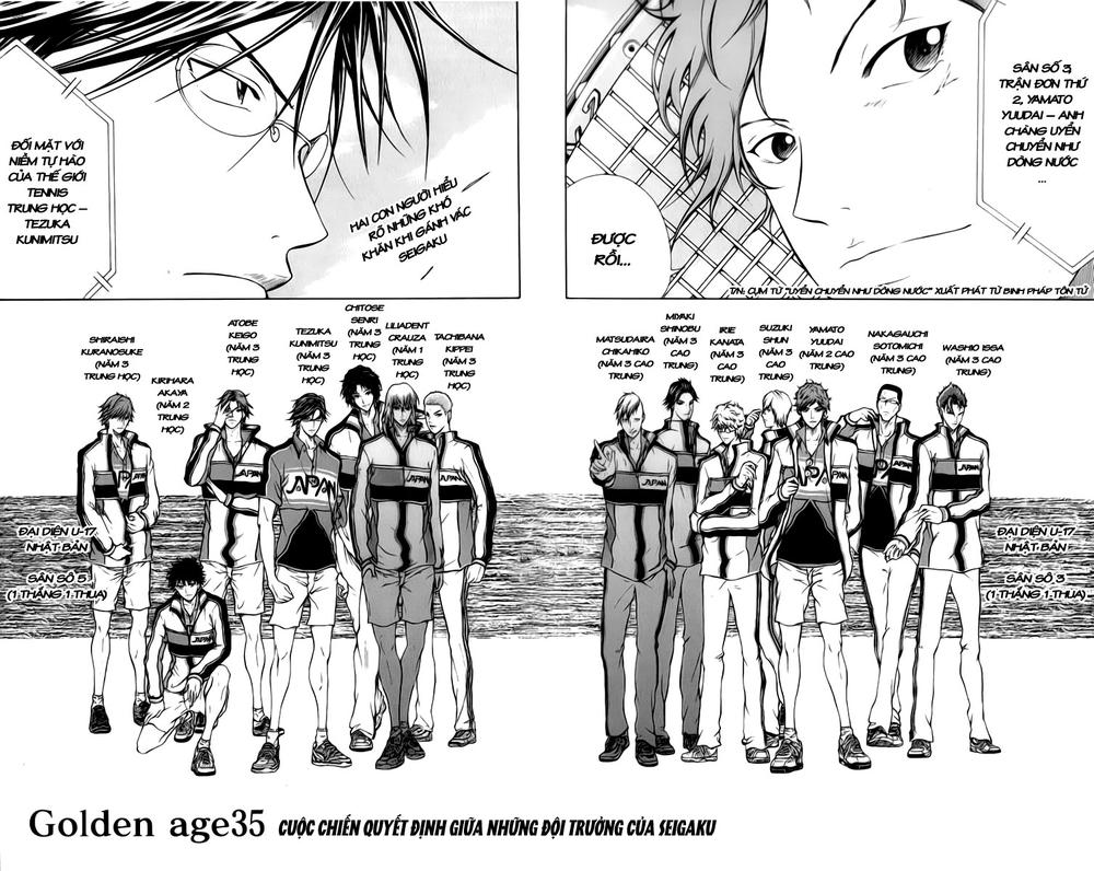 New Prince Of Tennis Chapter 35 - Trang 1