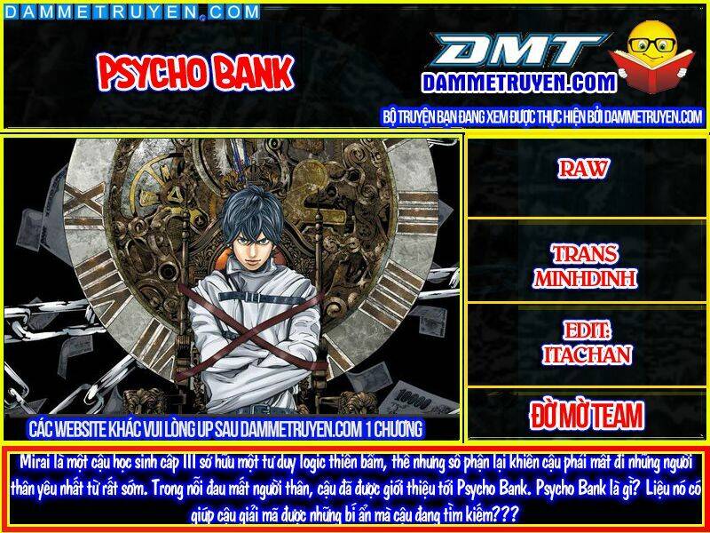 Psycho Bank Chapter 16 - Trang 0