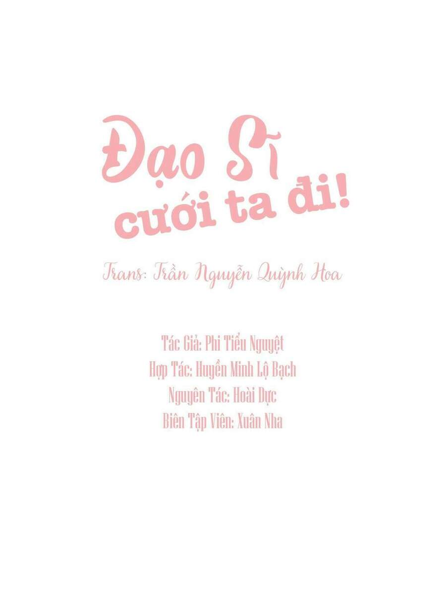 Đạo Sĩ Cưới Ta Đi Chapter 1 - Trang 1