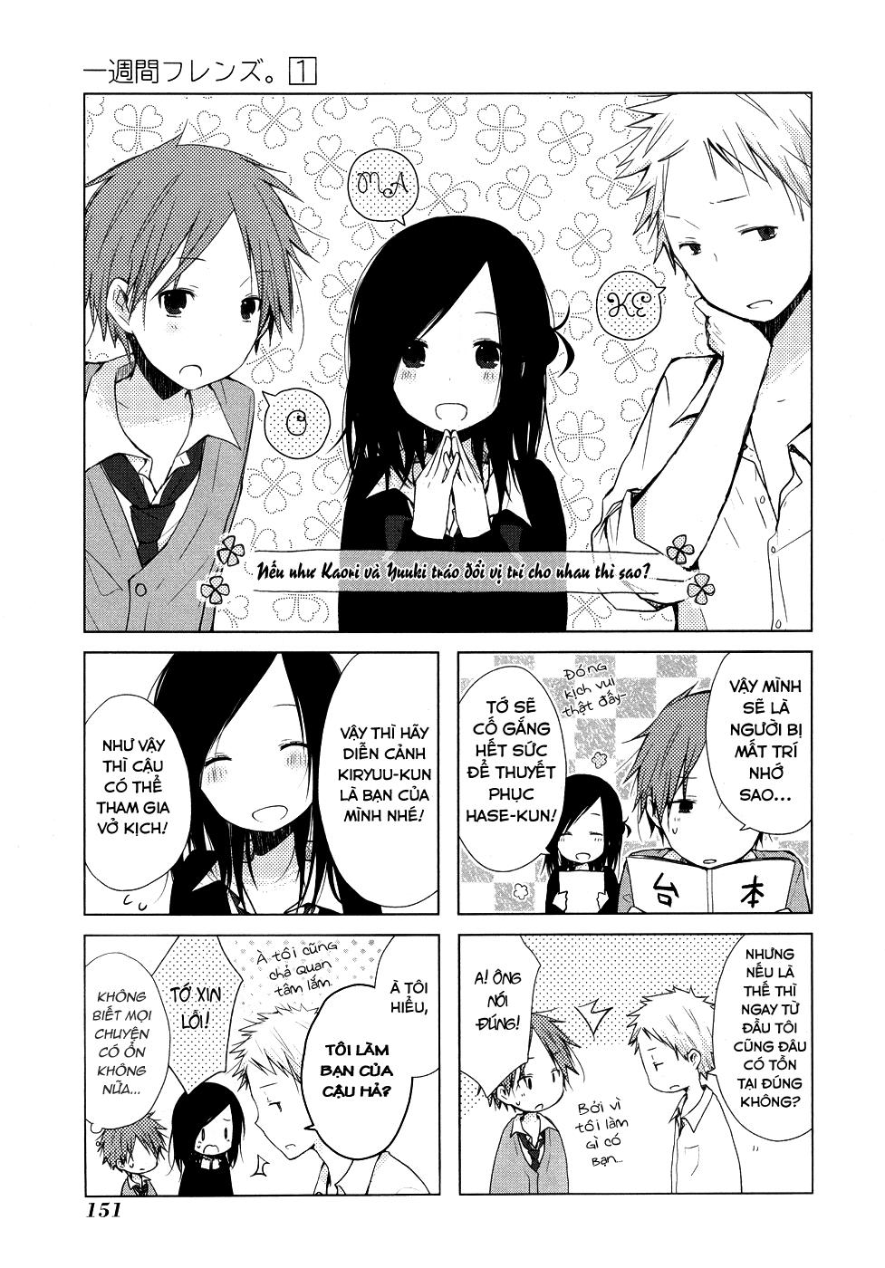 One Week Friends Chapter 3.5 - Trang 1
