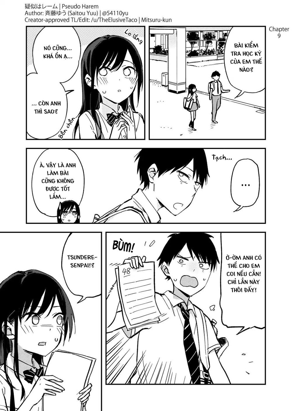 Pseudo Harem Chapter 9 - Trang 1