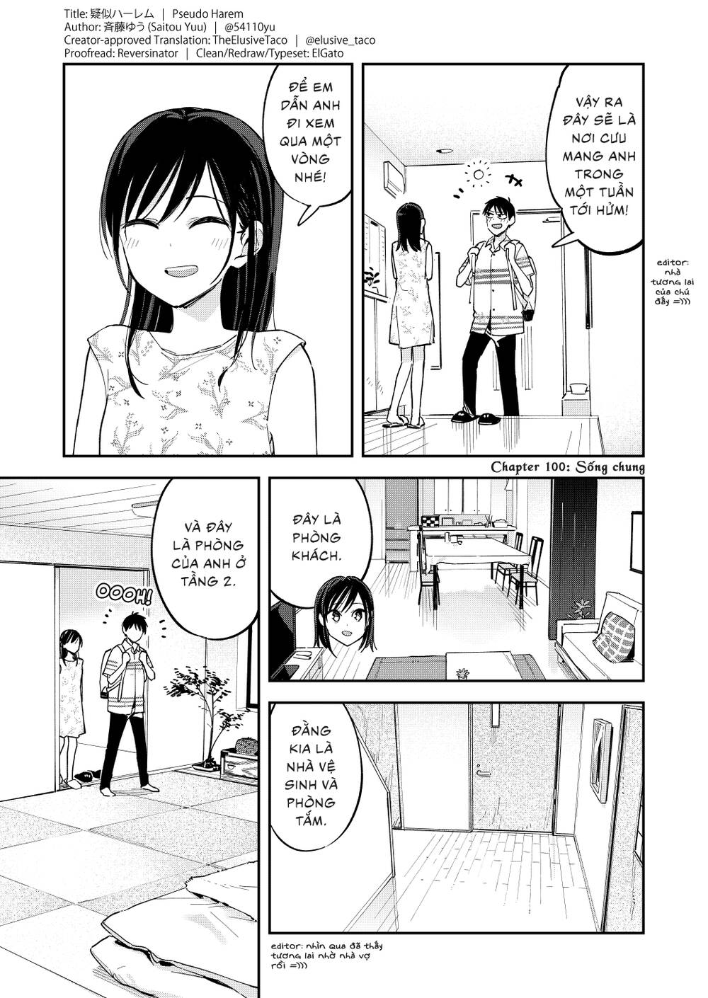 Pseudo Harem Chapter 100 - Trang 1