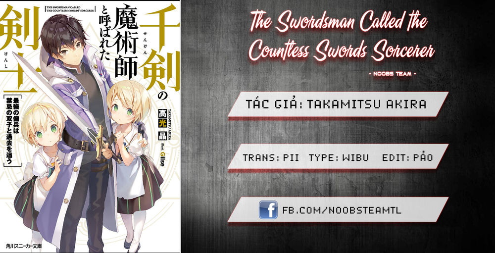 The Swordsman Called The Countless Swords Sorcerer Chapter 1 - Trang 0