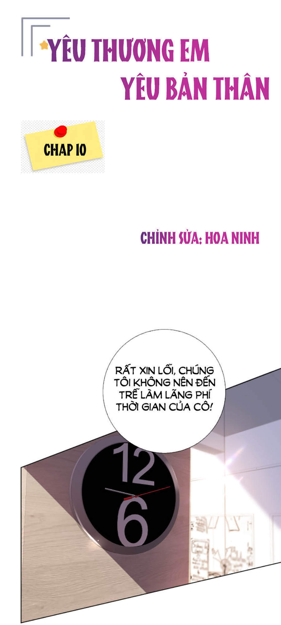 Yêu Thương Em, Yêu Bản Thân Chapter 10 - Trang 0