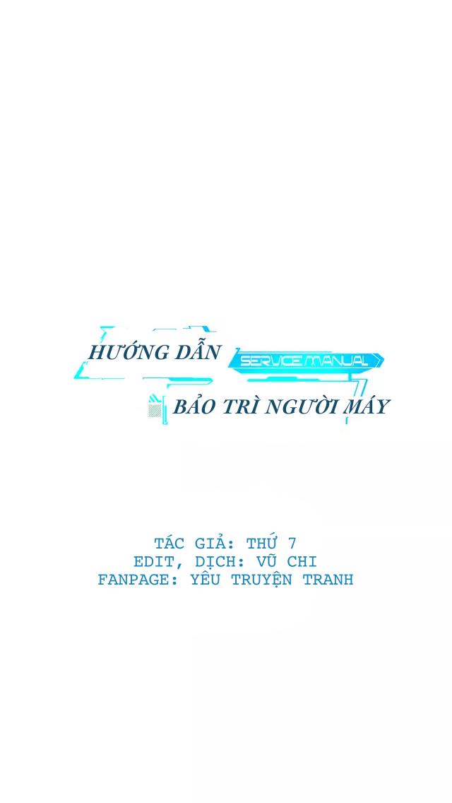 Hướng Dẫn Bảo Trì Người Máy Chapter 17 - Trang 0