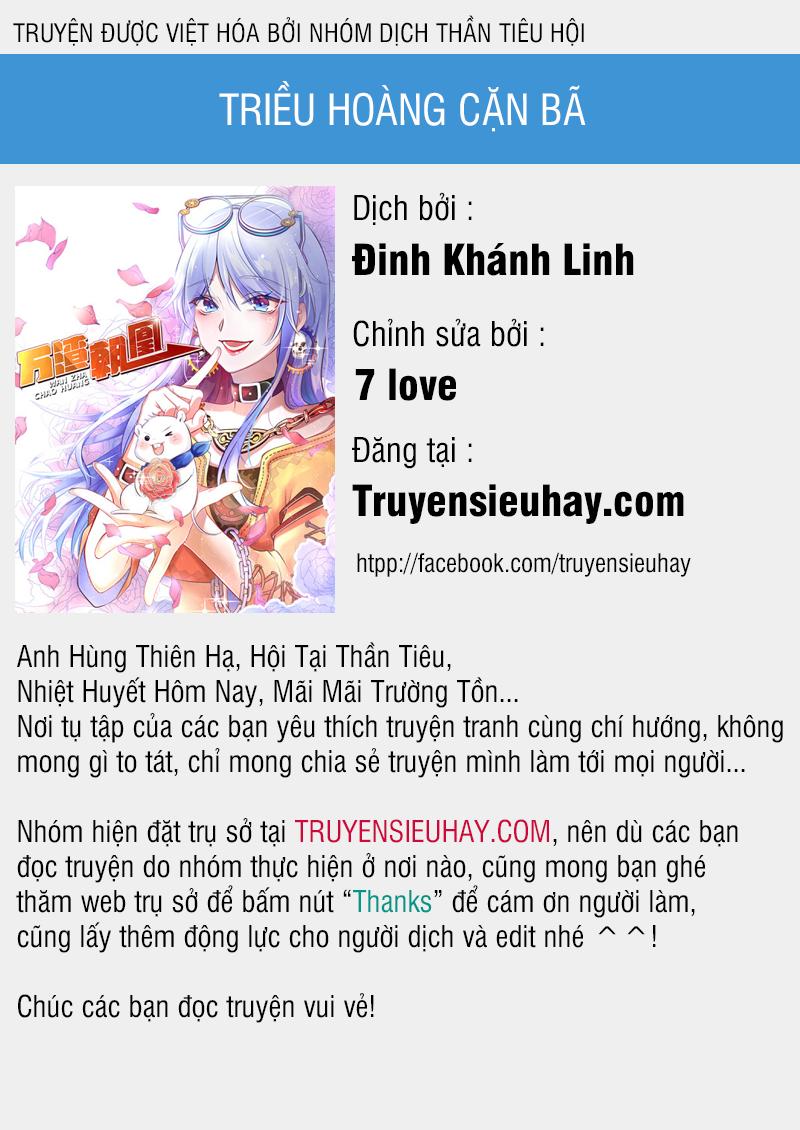 Triều Hoàng Cặn Bã Chapter 1 - Trang 0