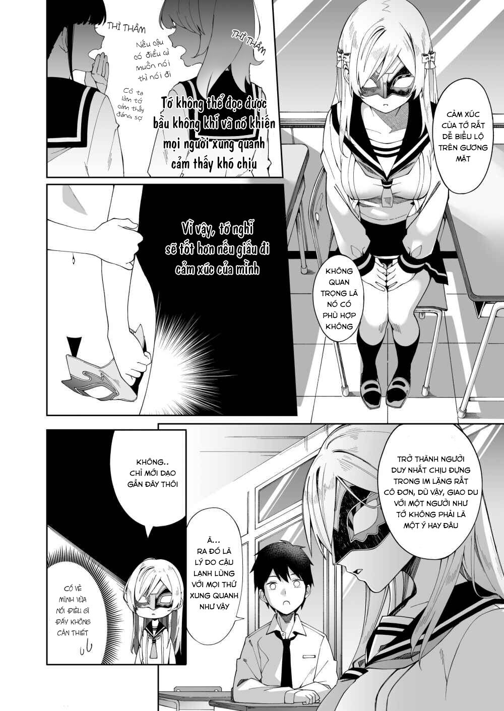 Hyoujou Ga Issai Wakaranai Onnanoko (Pre-Serialization) Chapter 2 - Trang 0