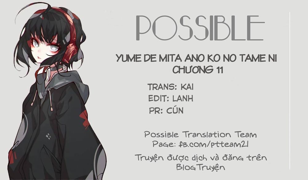 Yume De Mita Ano Ko No Tame Ni Chapter 11 - Trang 1