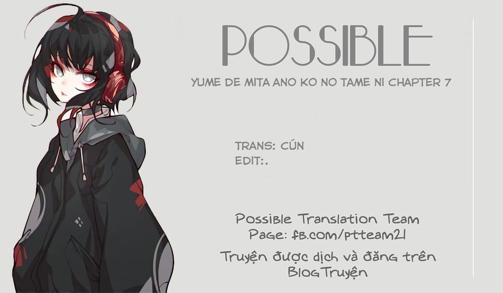 Yume De Mita Ano Ko No Tame Ni Chapter 7 - Trang 1