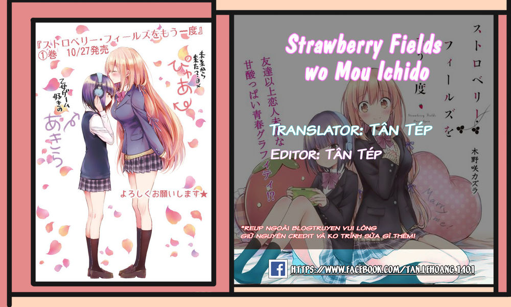 Strawberry Fields Wo Mou Ichido Chapter 5 - Trang 0