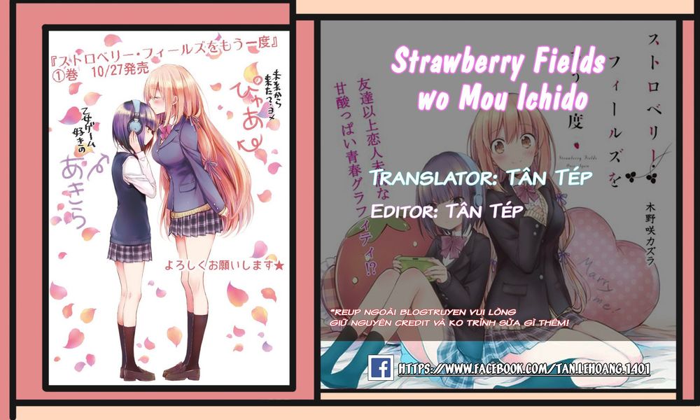 Strawberry Fields Wo Mou Ichido Chapter 4 - Trang 0