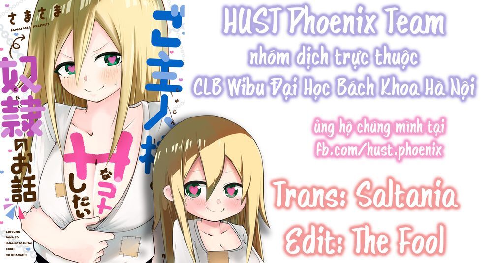 Goshujin-Sama To H Na Koto Shitai Dorei No Manga Chapter 10 - Trang 0
