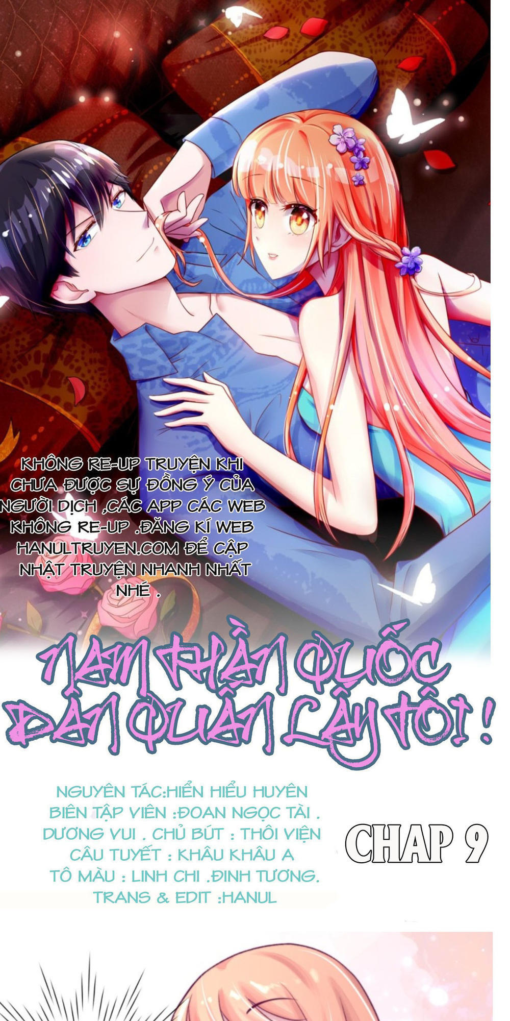 Nam Thần Quốc Dân Quấn Lấy Tôi Chapter 9 - Trang 0