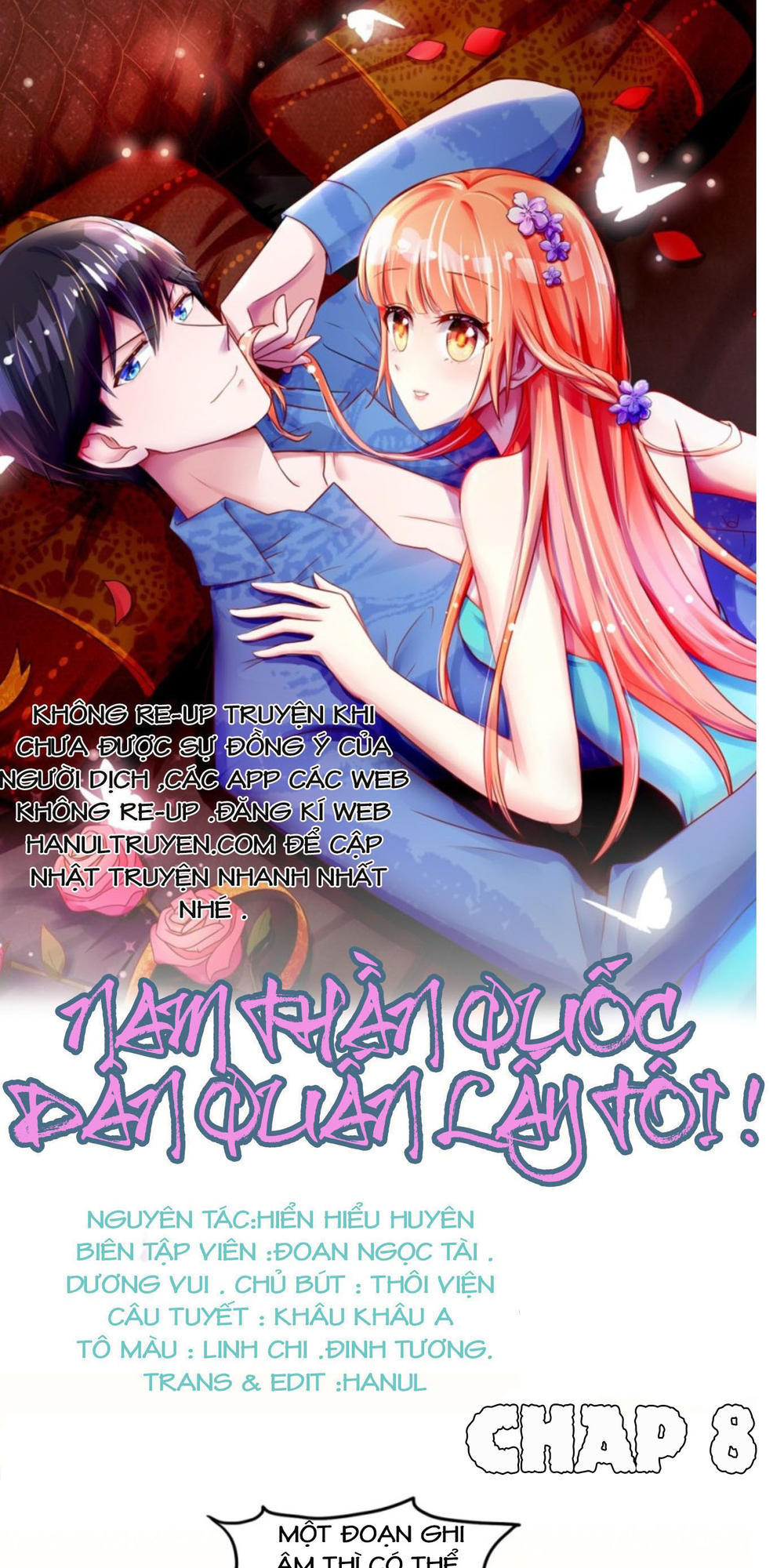 Nam Thần Quốc Dân Quấn Lấy Tôi Chapter 8 - Trang 0
