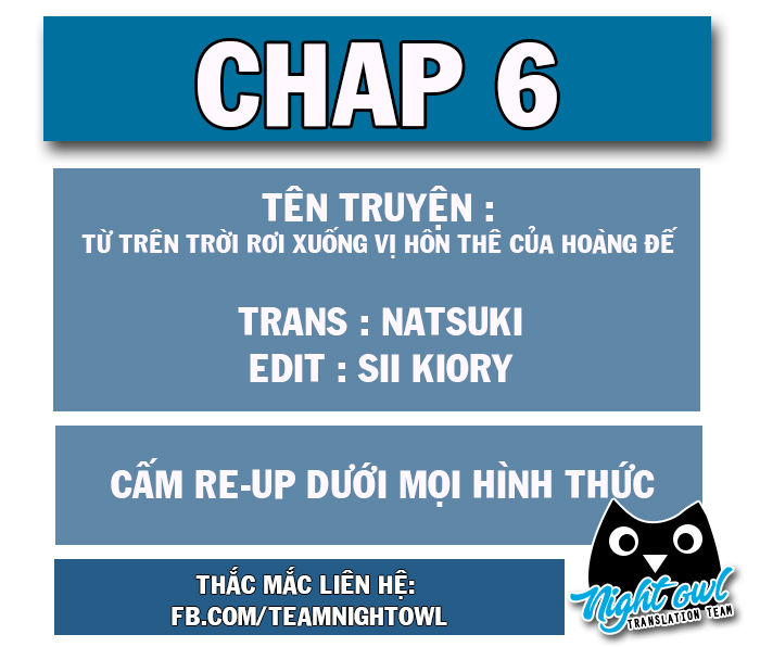 Từ Trên Trời Rơi Xuống Vị Hôn Thê Của Hoàng Đế Chapter 6 - Trang 0