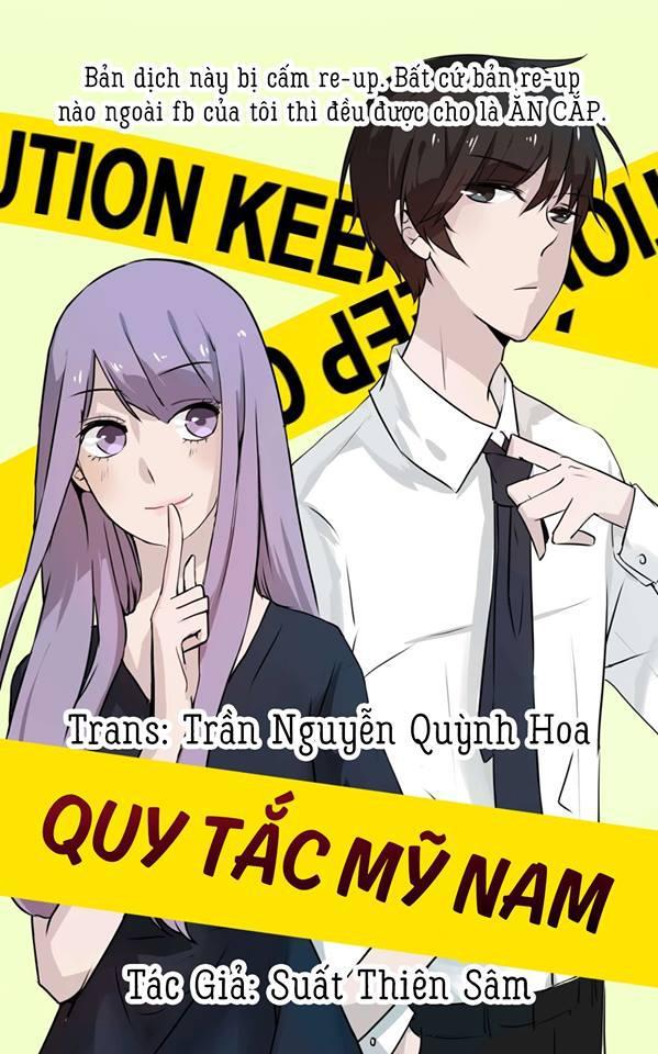 Quy Tắc Của Mỹ Nam Chapter 3 - Trang 0
