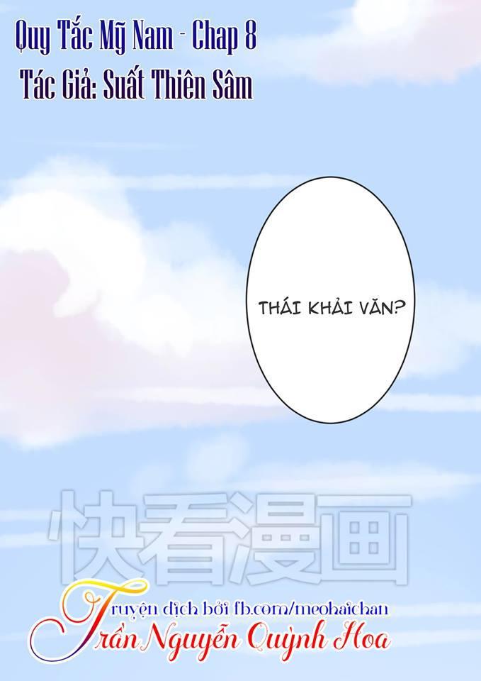 Quy Tắc Của Mỹ Nam Chapter 8 - Trang 0