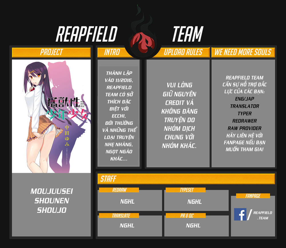 Moujuusei Shounen Shoujo Chapter 12 - Trang 0