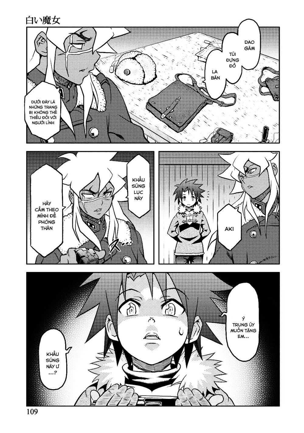 Shiroi Majo Chapter 5 - Trang 0