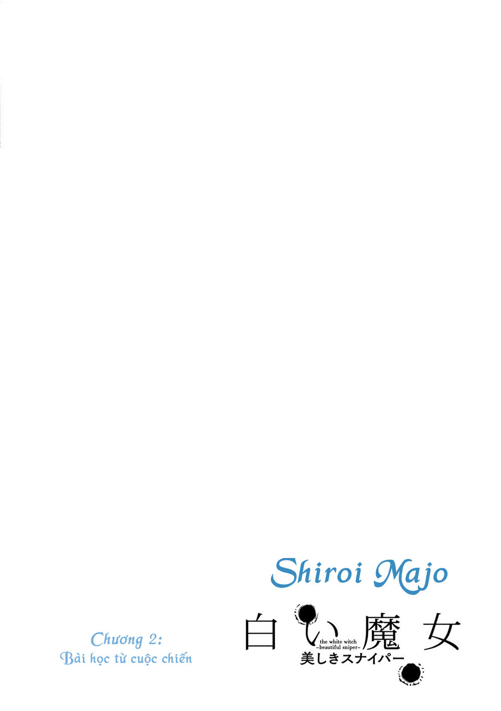 Shiroi Majo Chapter 2 - Trang 0