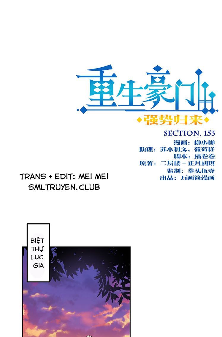 Trọng Sinh Chi Hao Môn Cường Thế Quy Lai Chapter 153 - Trang 0