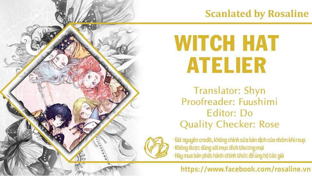 Witch Hat Atelier Chapter 34 - Trang 0