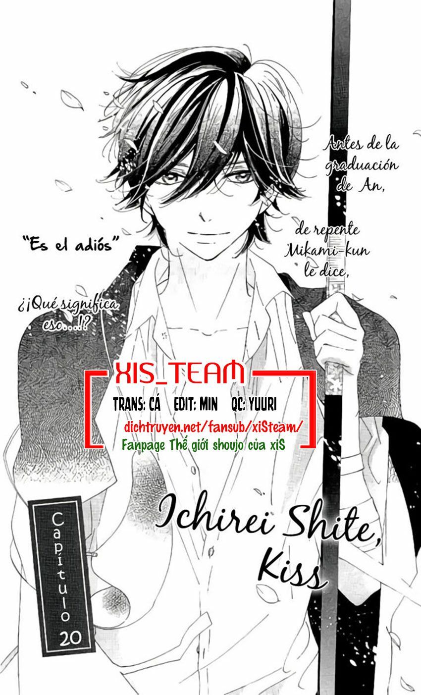 Ichirei Shite, Kiss Chapter 20 - Trang 0