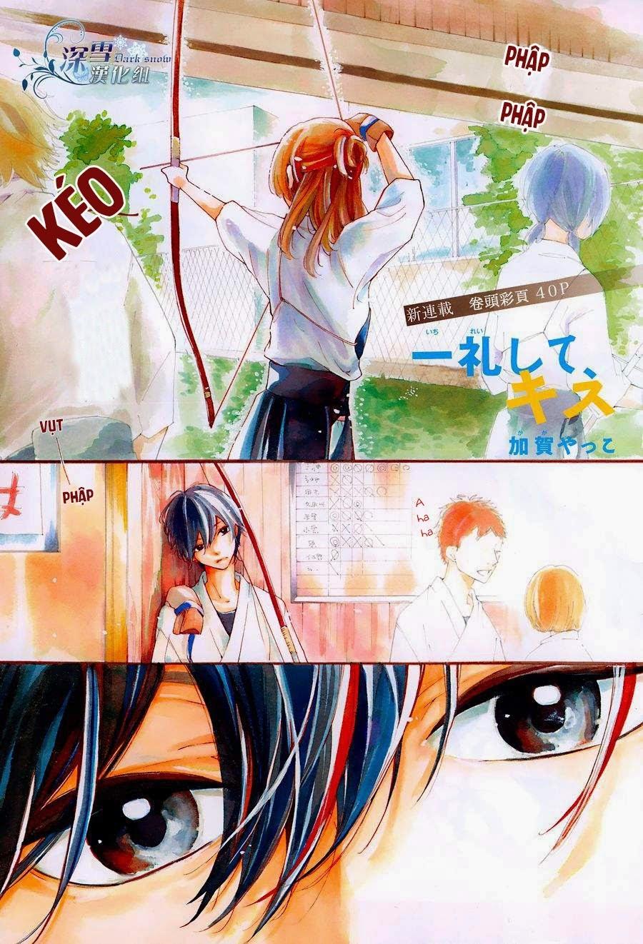 Ichirei Shite, Kiss Chapter 1 - Trang 0