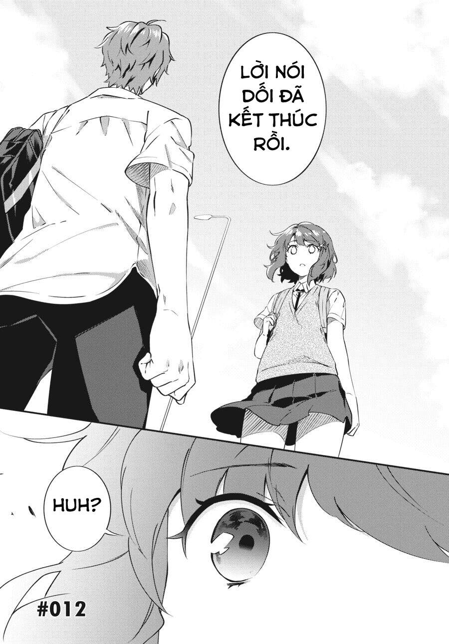 Seishun Buta Yarō Wa Puchidebiru Kōhai No Yume O Minai Chapter 12 - Trang 0