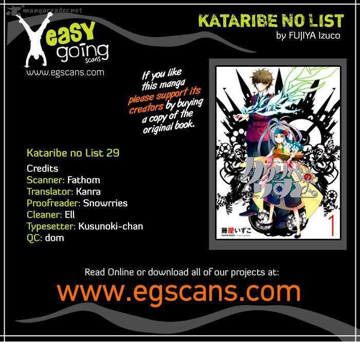 Kataribe No Risuto Chapter 29 - Trang 0