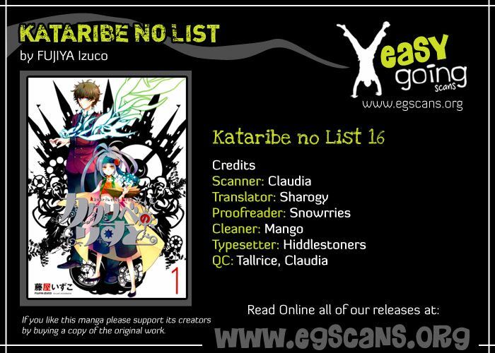Kataribe No Risuto Chapter 16 - Trang 0