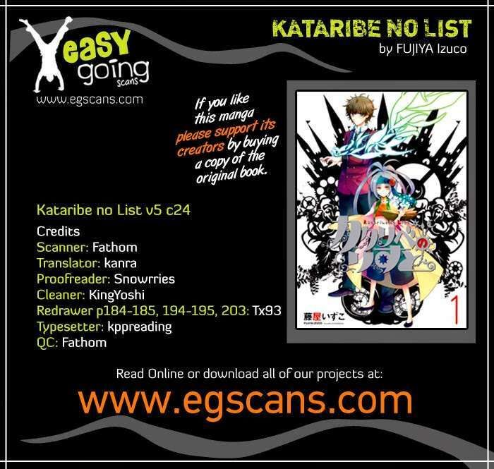 Kataribe No Risuto Chapter 24 - Trang 0