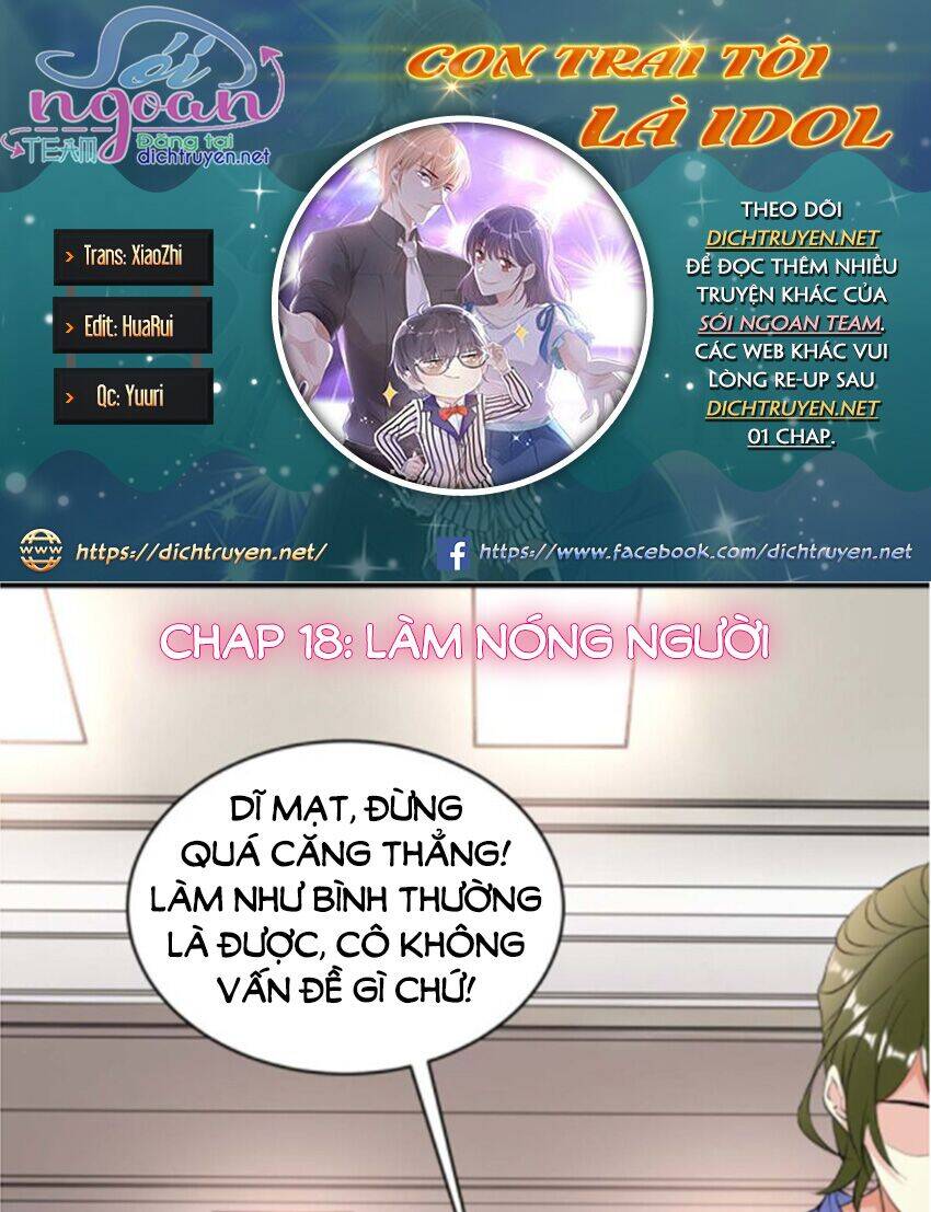 Con Trai Tôi Là Thần Tượng Hàng Đầu Chapter 18 - Trang 0