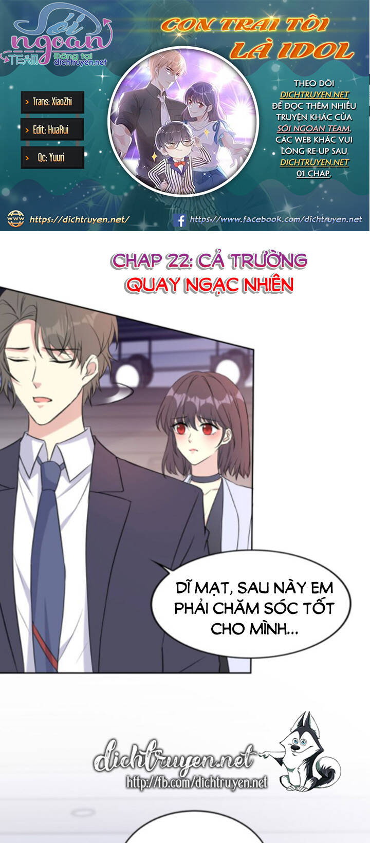 Con Trai Tôi Là Thần Tượng Hàng Đầu Chapter 22 - Trang 0