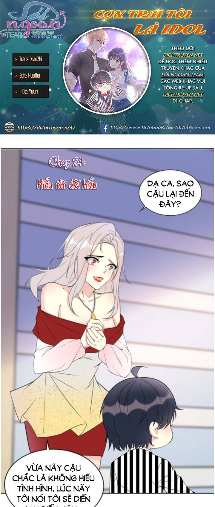 Con Trai Tôi Là Thần Tượng Hàng Đầu Chapter 24 - Trang 0