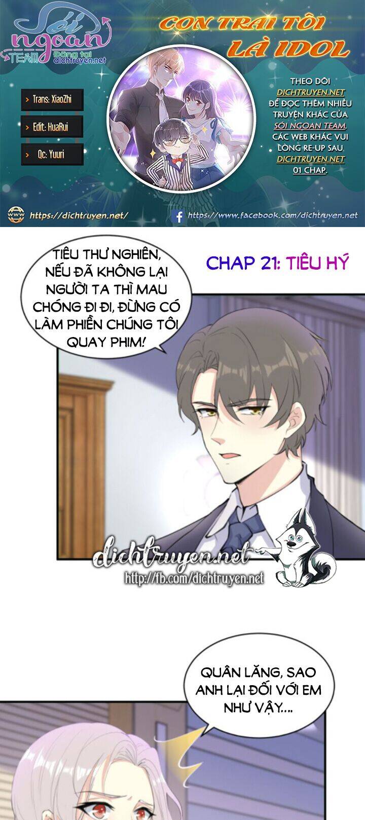 Con Trai Tôi Là Thần Tượng Hàng Đầu Chapter 21 - Trang 0