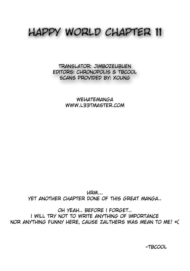 Happy World Chapter 11 - Trang 0